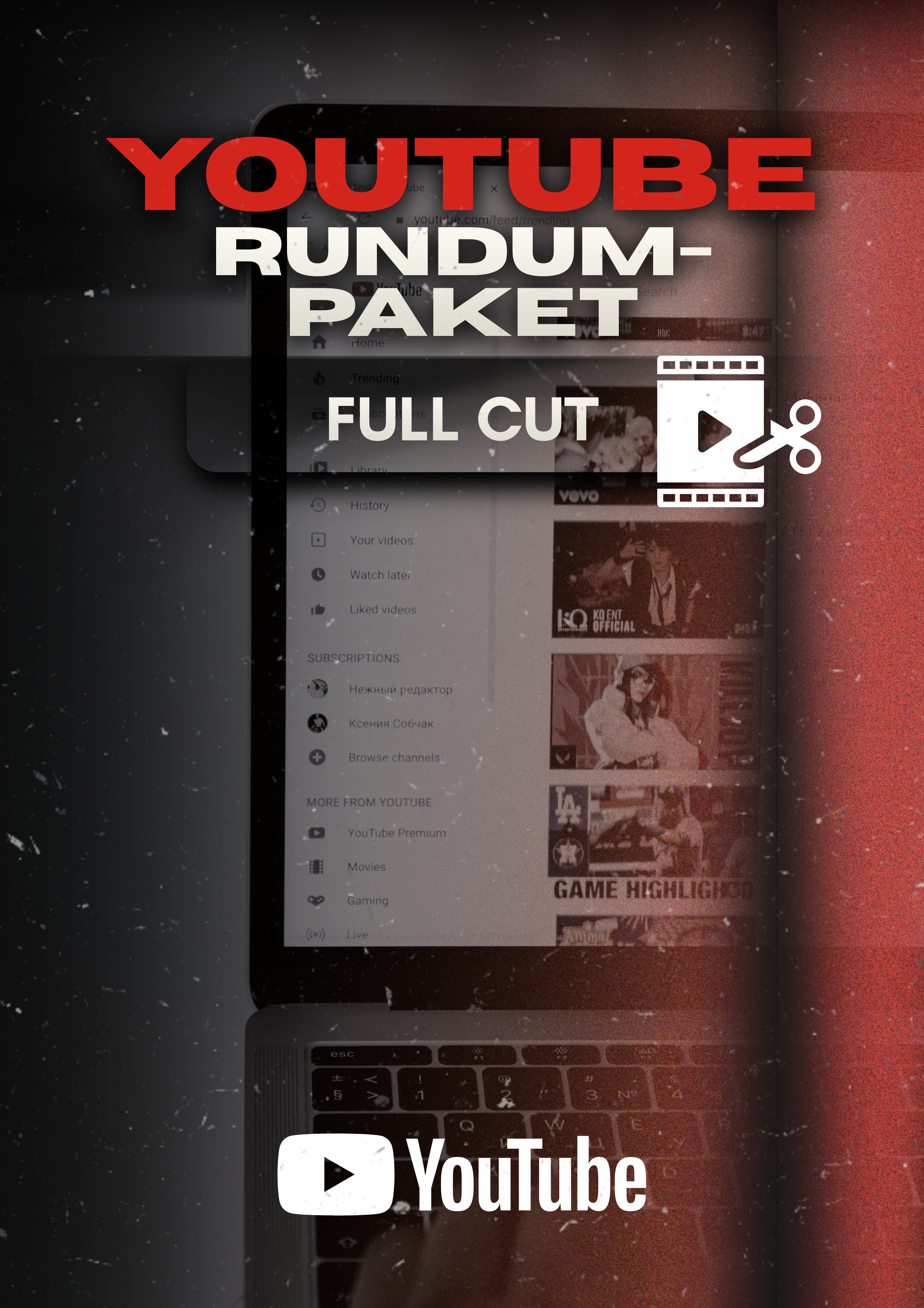 YouTube Rundum-Paket – Full Cut